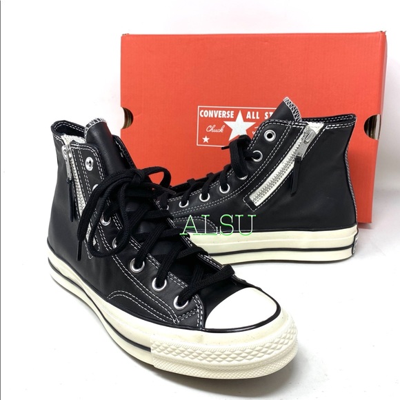 leather side zip chuck 70